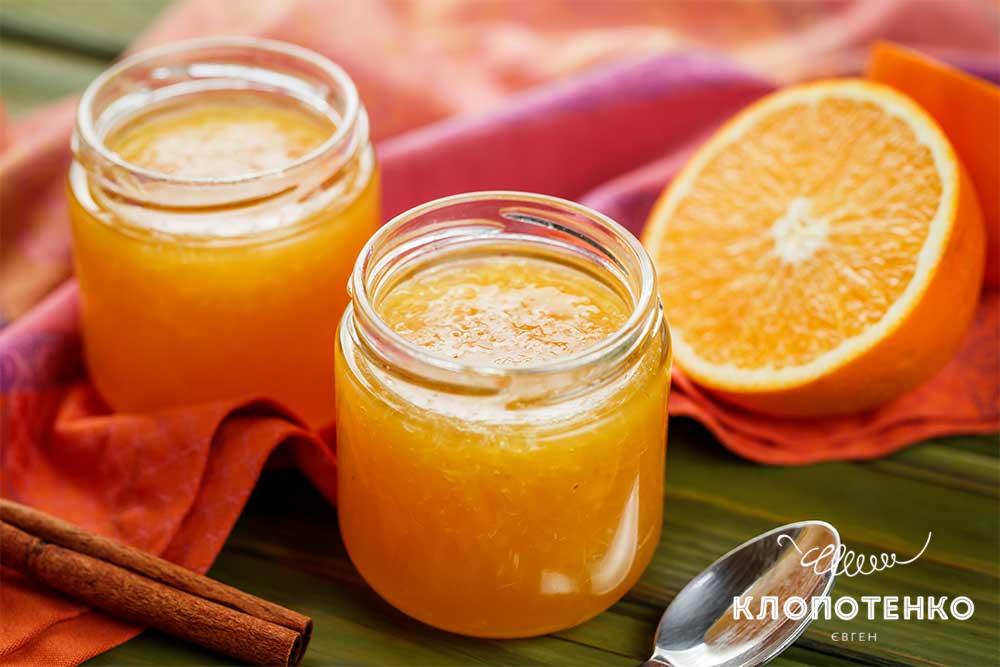 Апельсиновий мармелад з коньяком