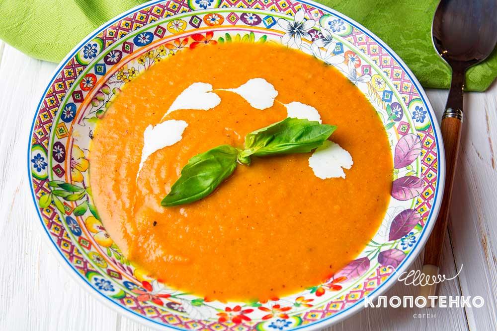 Морквяний крем-суп Морквяний крем-суп
