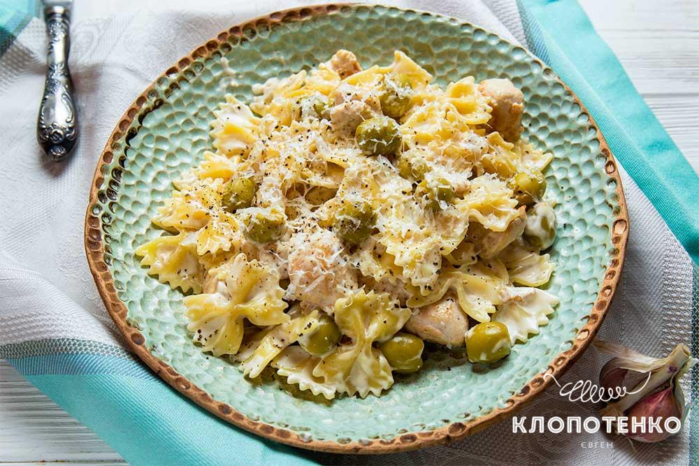 Паста с кроликом и оливками