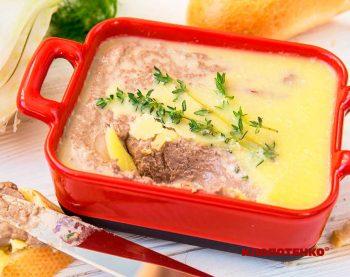 Паштет з курячої печінки з фенхелем і кагором
