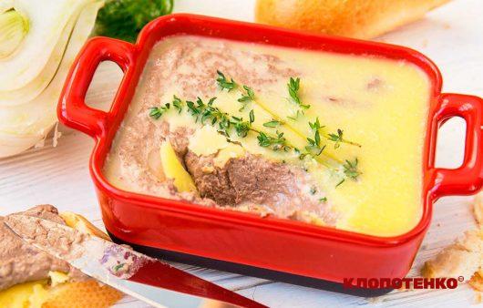 Паштет з курячої печінки з фенхелем і кагором