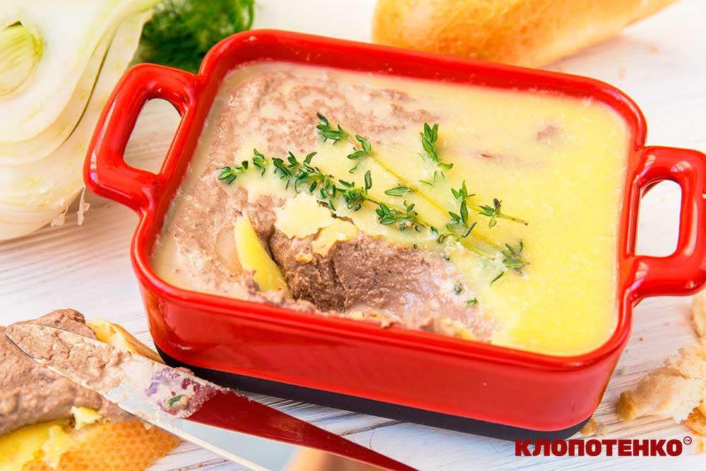 Паштет з курячої печінки з фенхелем і кагором
