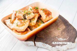 Слойки з м'ясом і яблуками