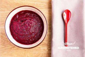 Бурякове пюре