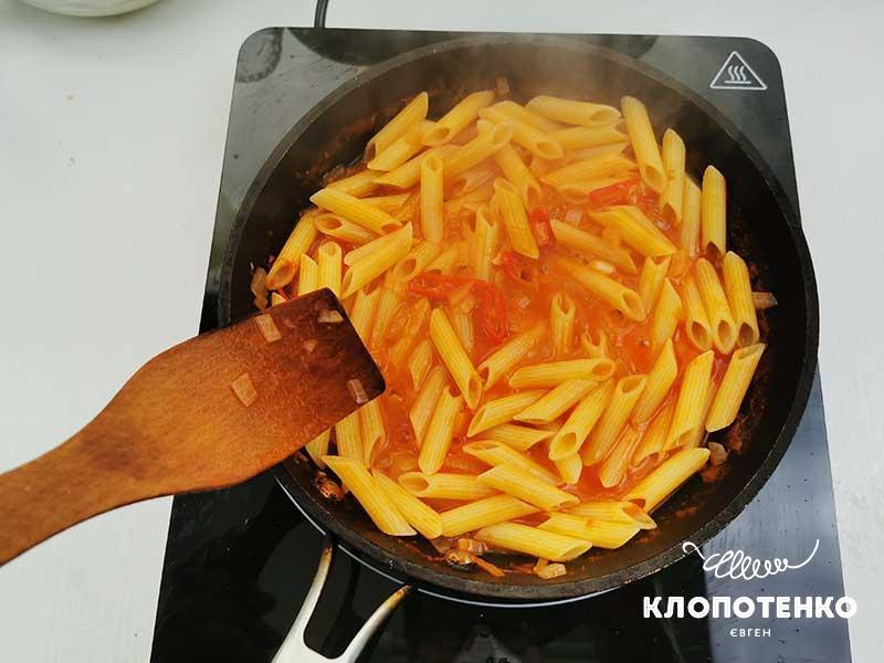 Penne arrabiata 6