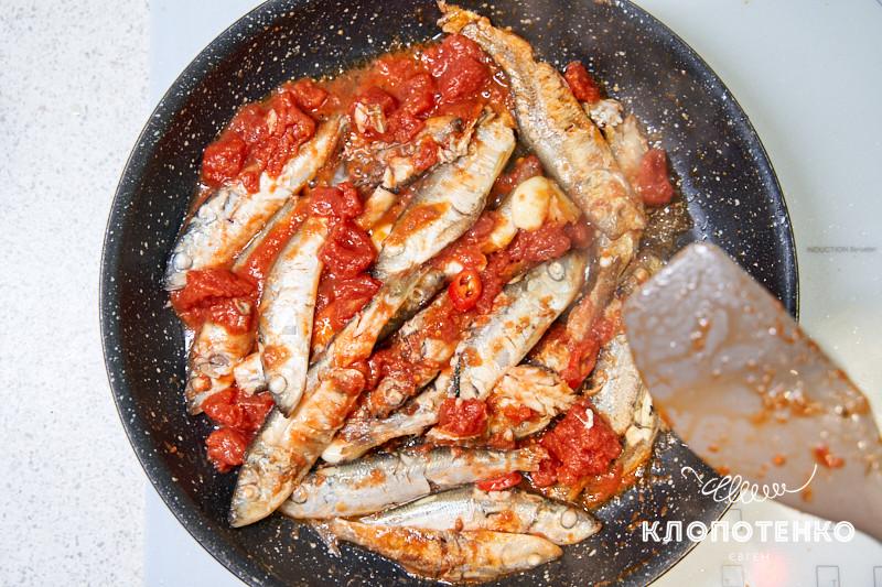 салака с панировочными сухарями