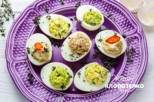 Фаршированные яйца