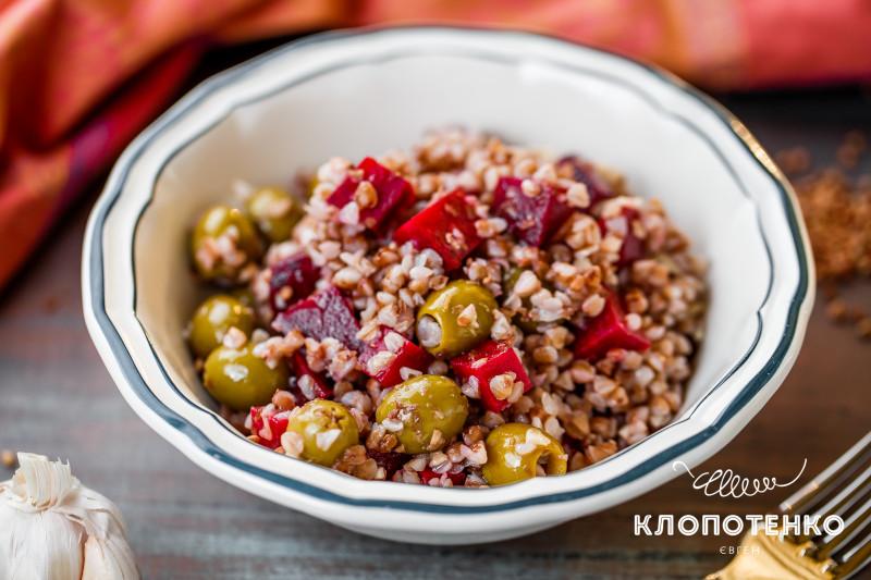 Гречка с овощами