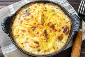 Картофельный гратен