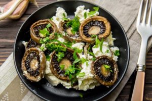 Печериці з фетою