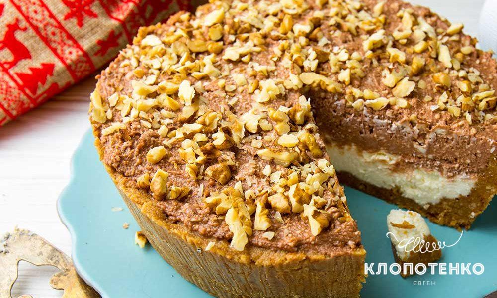 Чізкейк з Nutella і вівсяним печивом