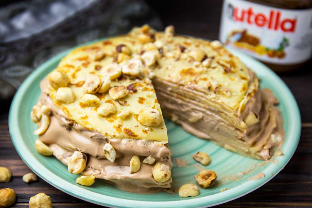 Tort-z-mlynciv-z-Nutella_SiteWeb Ukr Торт из блинов