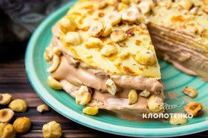 Торт из блинов с Nutella
