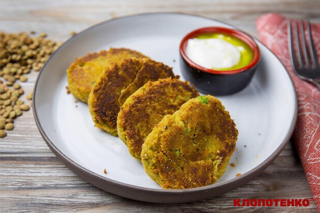 Котлети із сочевиці