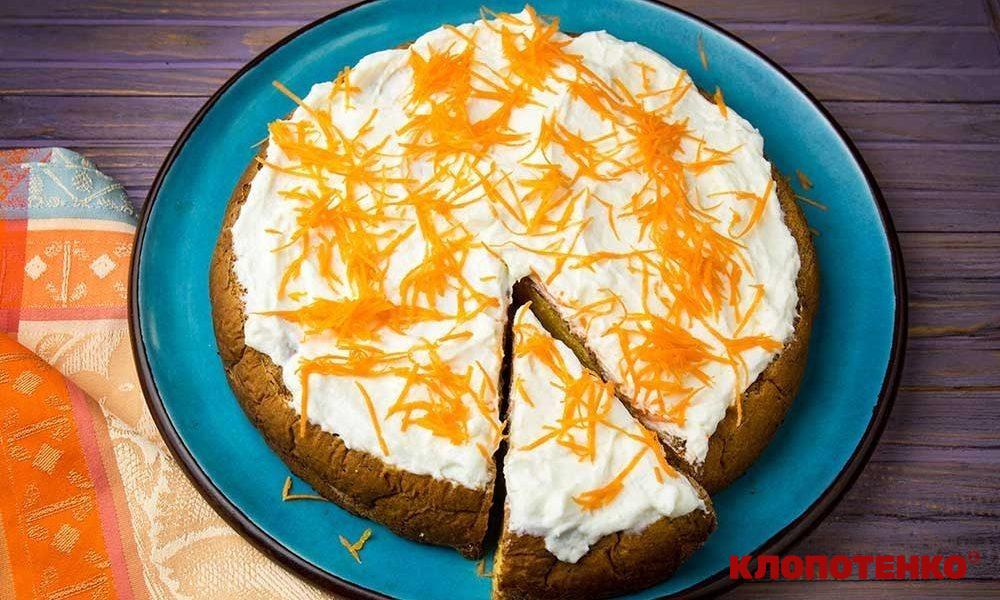 Морквяний бісквіт