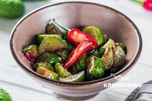 Жареные огурцы
