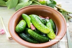 малосольные огурцы
