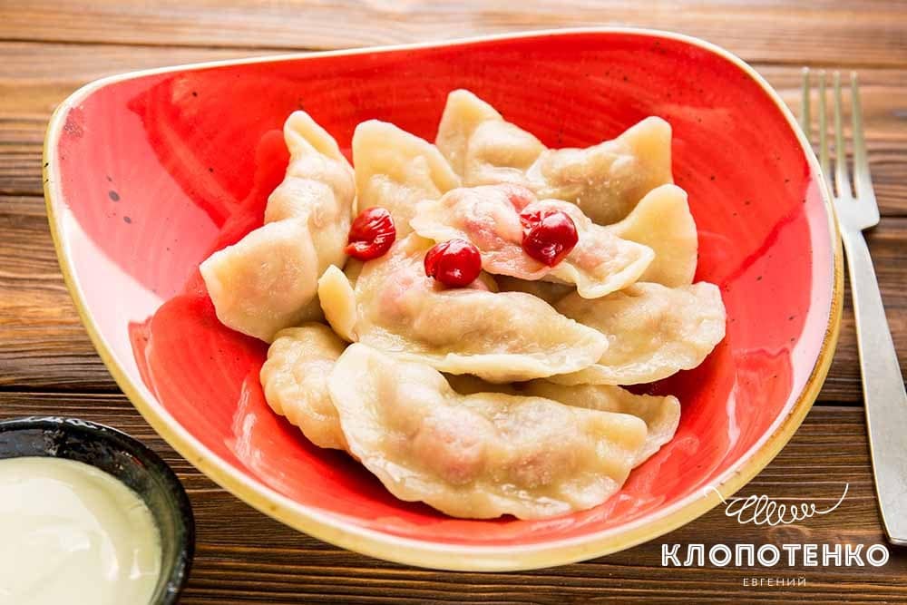 Вареники з вишнею