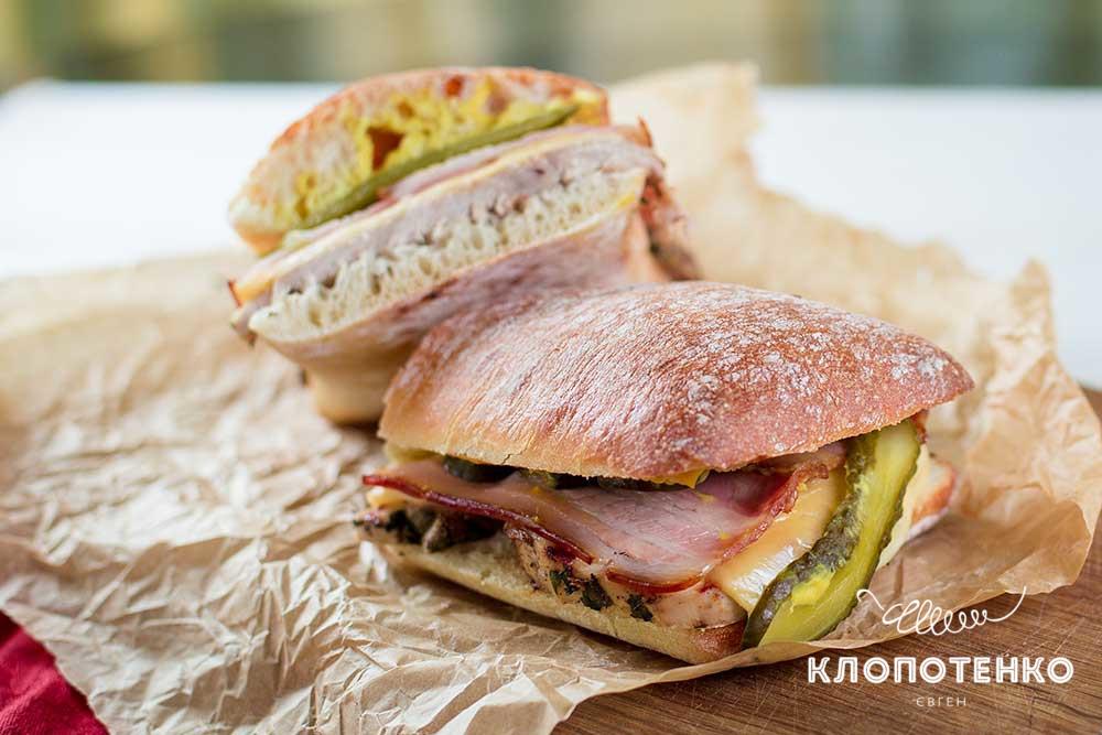 Кубинський сандвіч за рецептом Євгена Клопотенка