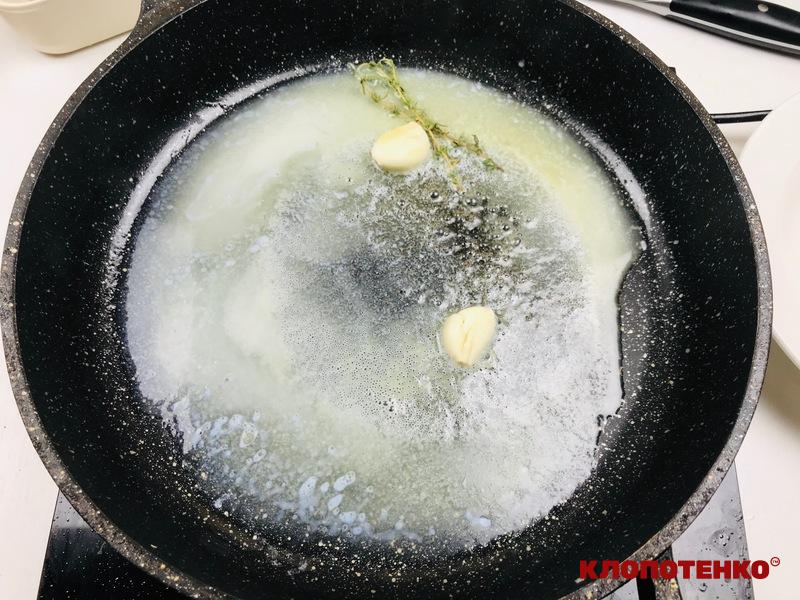 масло з часником