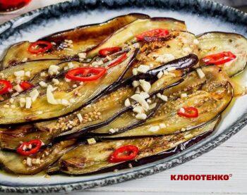 Смажені баклажани в маринаді