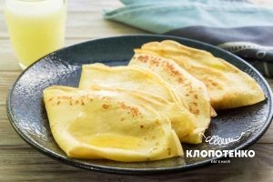 Блины на сыворотке