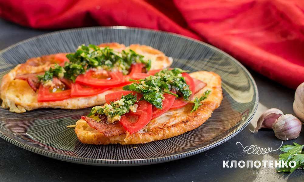 круасан з беконом