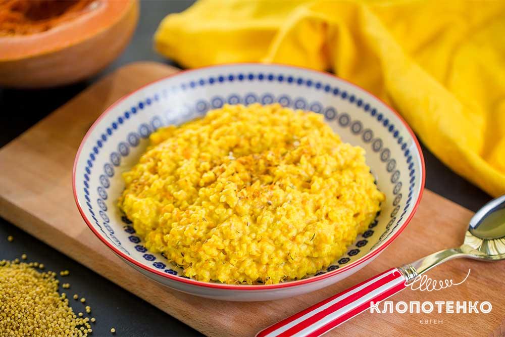 Тыквенная каша в духовке