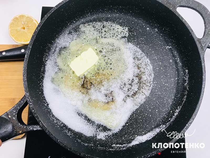 Растопите сливочное масло