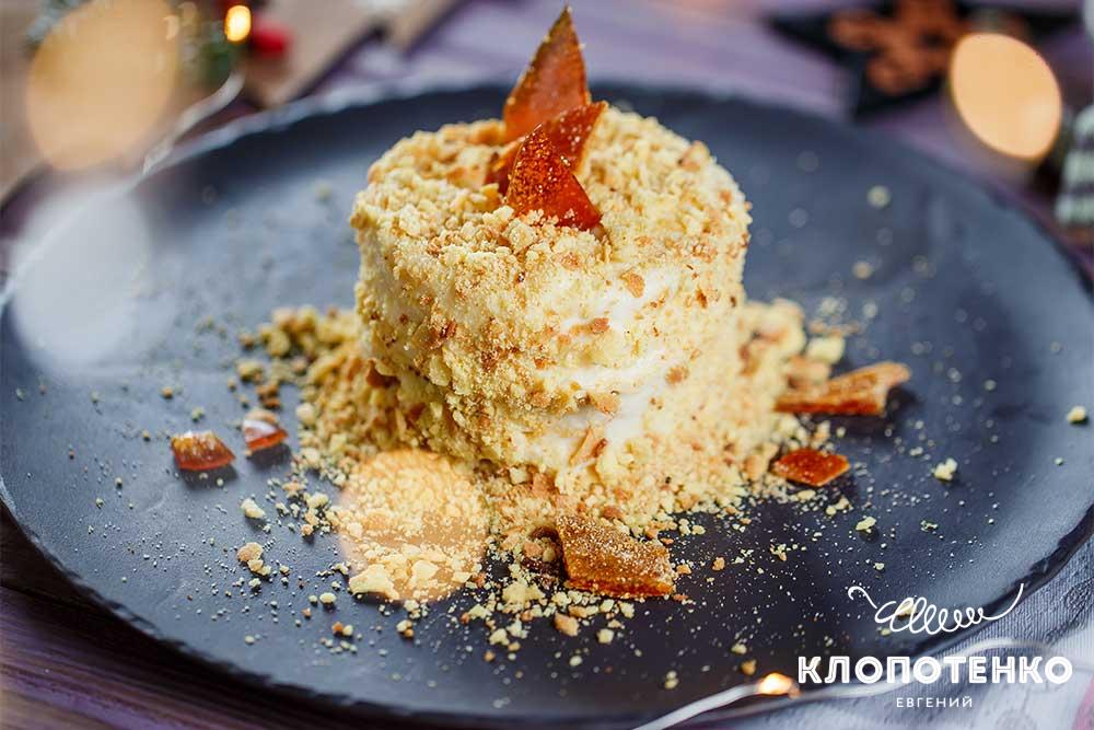 Наполеон с кукурузной мукой