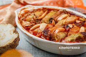 Голубцы со свиными ребрами
