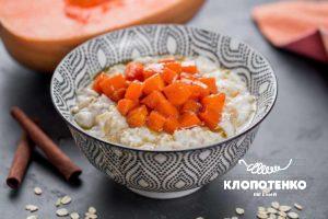 Овсянка с тыквой