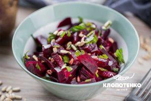 Салат из свеклы с ароматным маслом