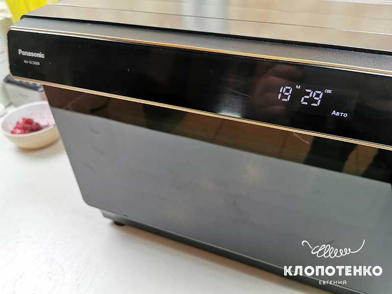 Я готовил вареники в паровой печи Panasonic