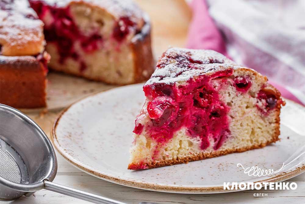 пиріг з вишнею