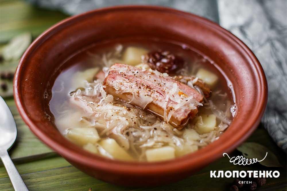 суп з реберцями