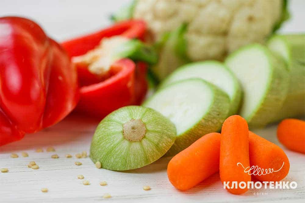 Овощи на пару