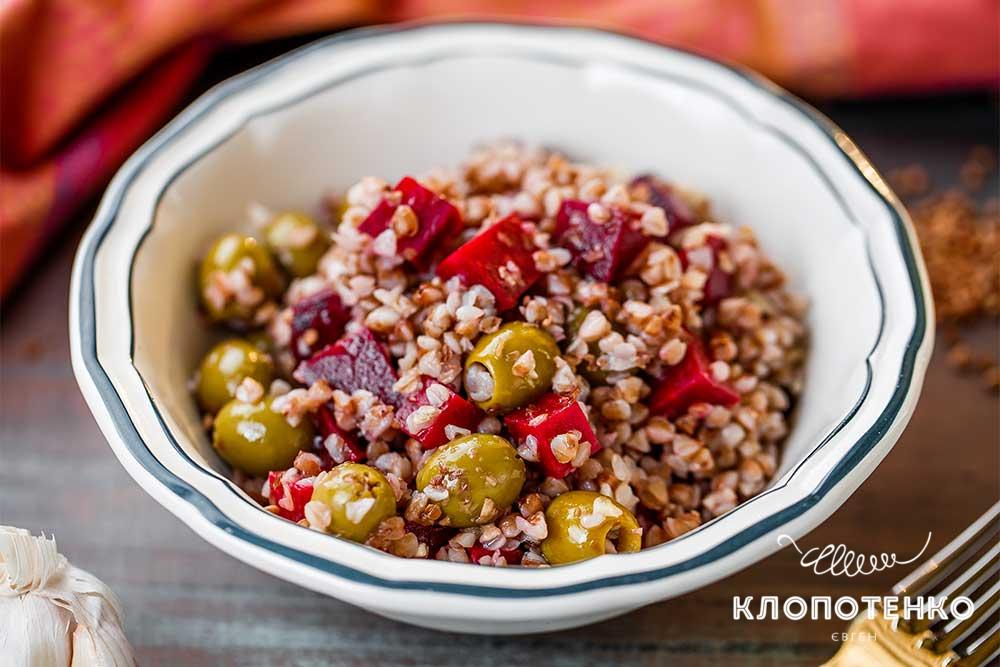 Гречка с овощами