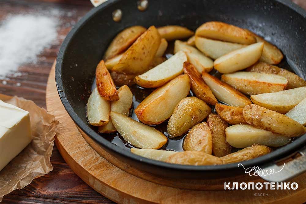 Молодой картофель в духовке