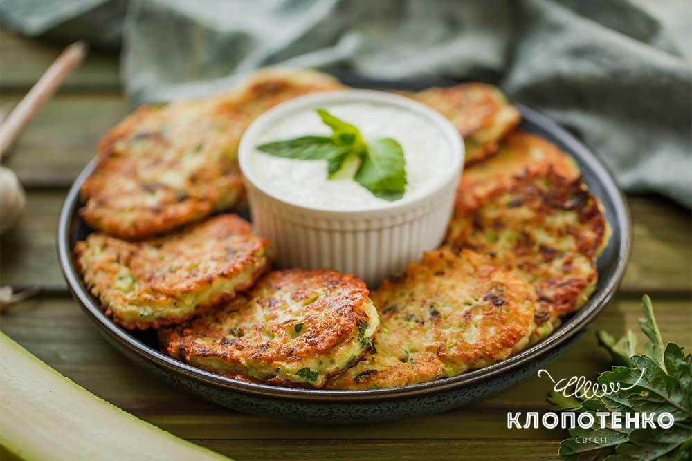Оладьи из кабачков