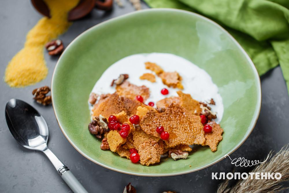 гранола из кукурузной крупы