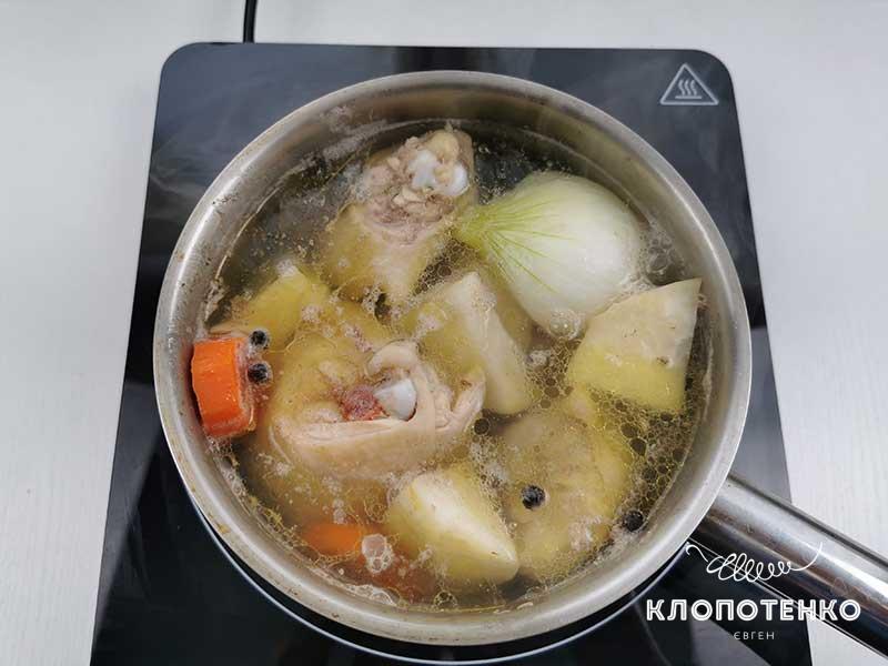 Сварите бульон