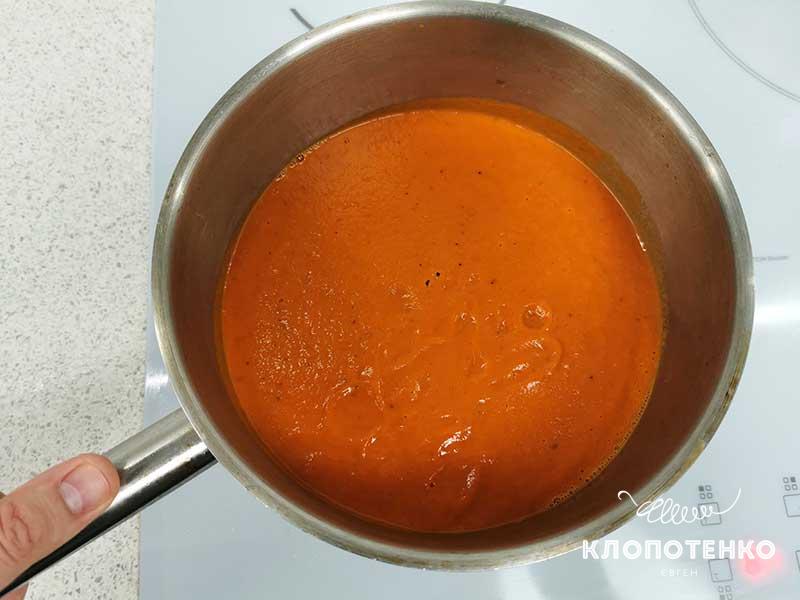 Если хотите загустить, добавьте крахмал