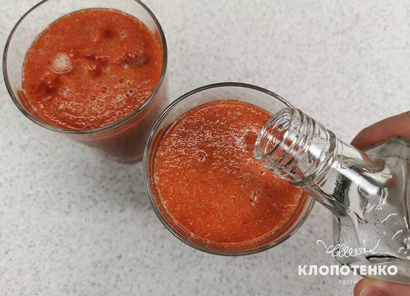 Bloody Mary a simple cocktail recipe from Evgeny Klopotenko