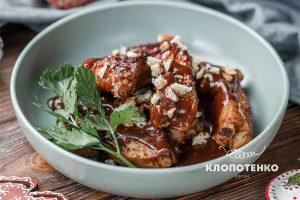 Kvas-Baked Pork Ribs