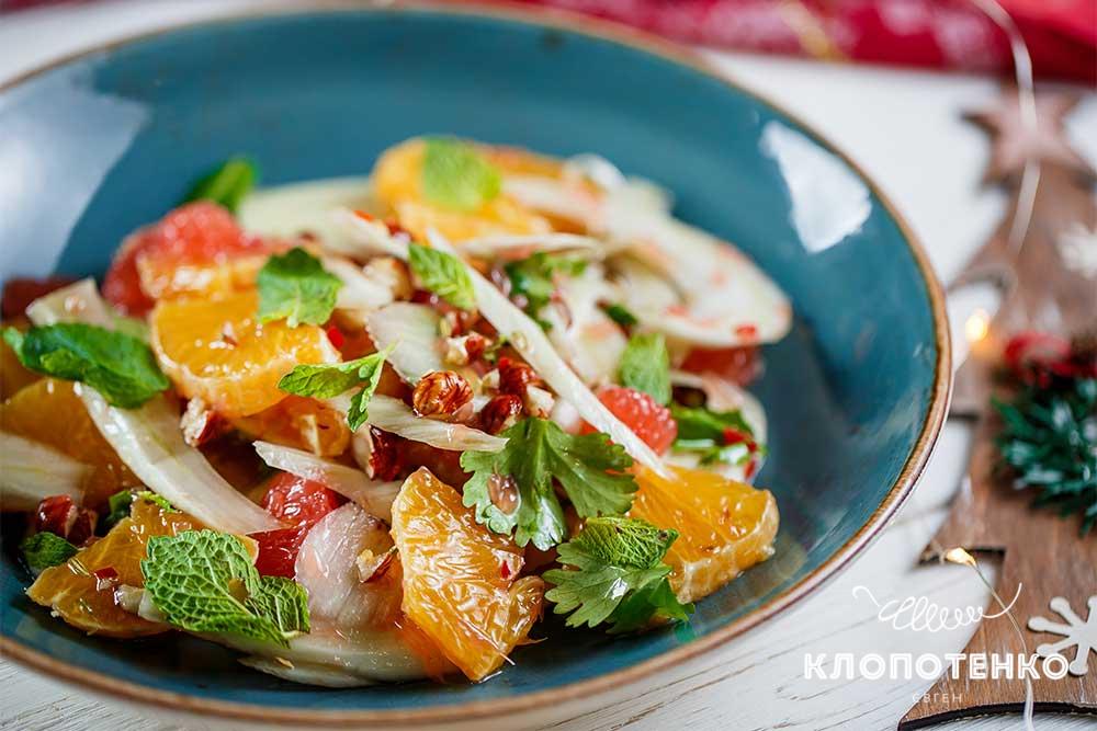 Салаты без майонеза на Новый год