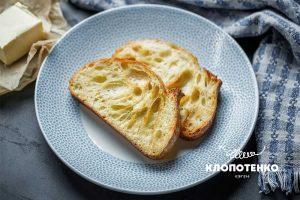 Гренки в духовке со сливочным маслом