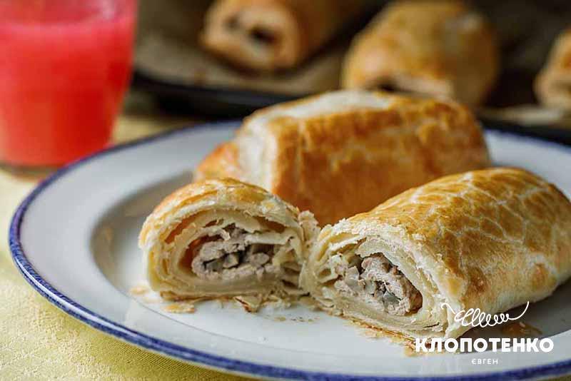 Крученики з грибами
