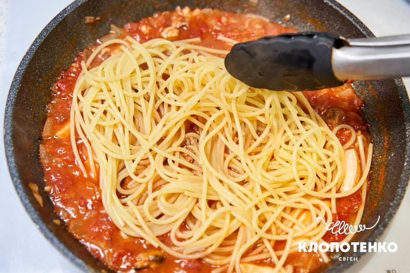 Seafood pasta