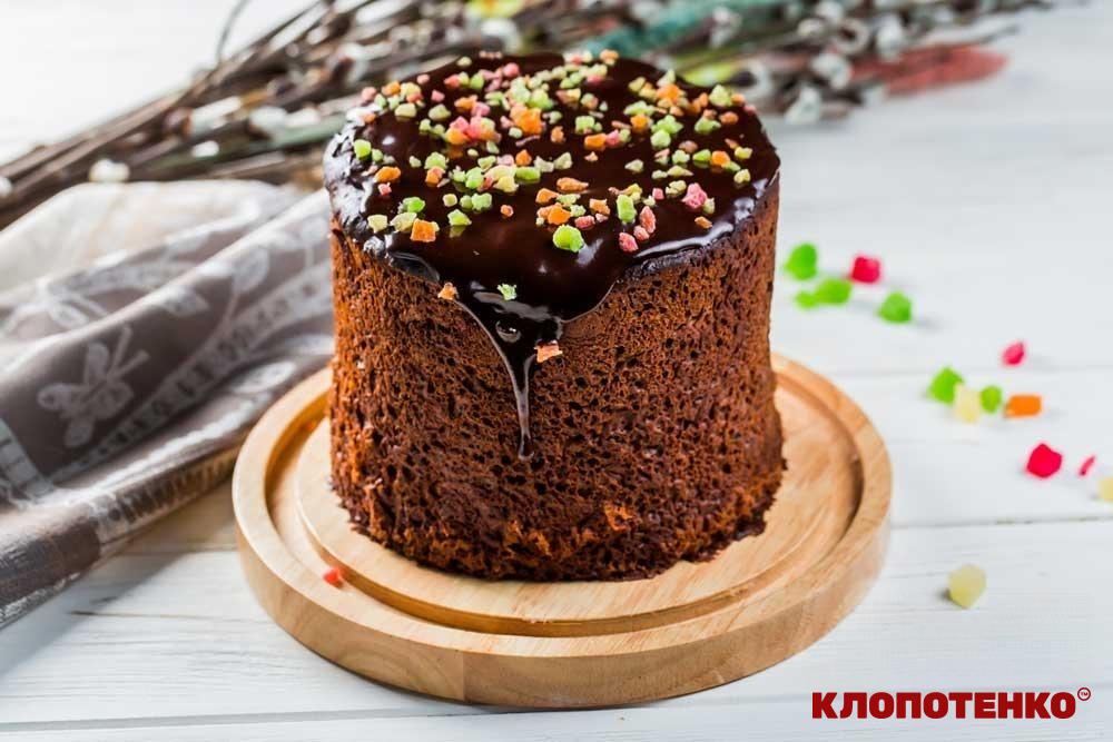 Шоколадна паска з цукатами